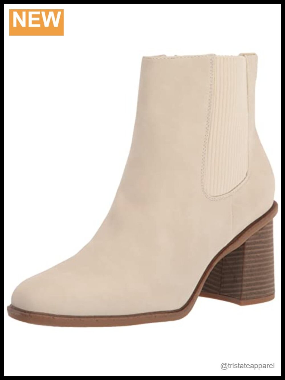 Dr Scholls Ride Away Mid Shaft Chelsea Boots Recycled Microfiber Square Toe